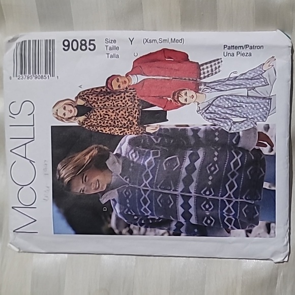 McCalls 1997 #9085 Misses' Lined Or Unlined Jacket Coat Sewing 🙏 - Picture 1 of 2